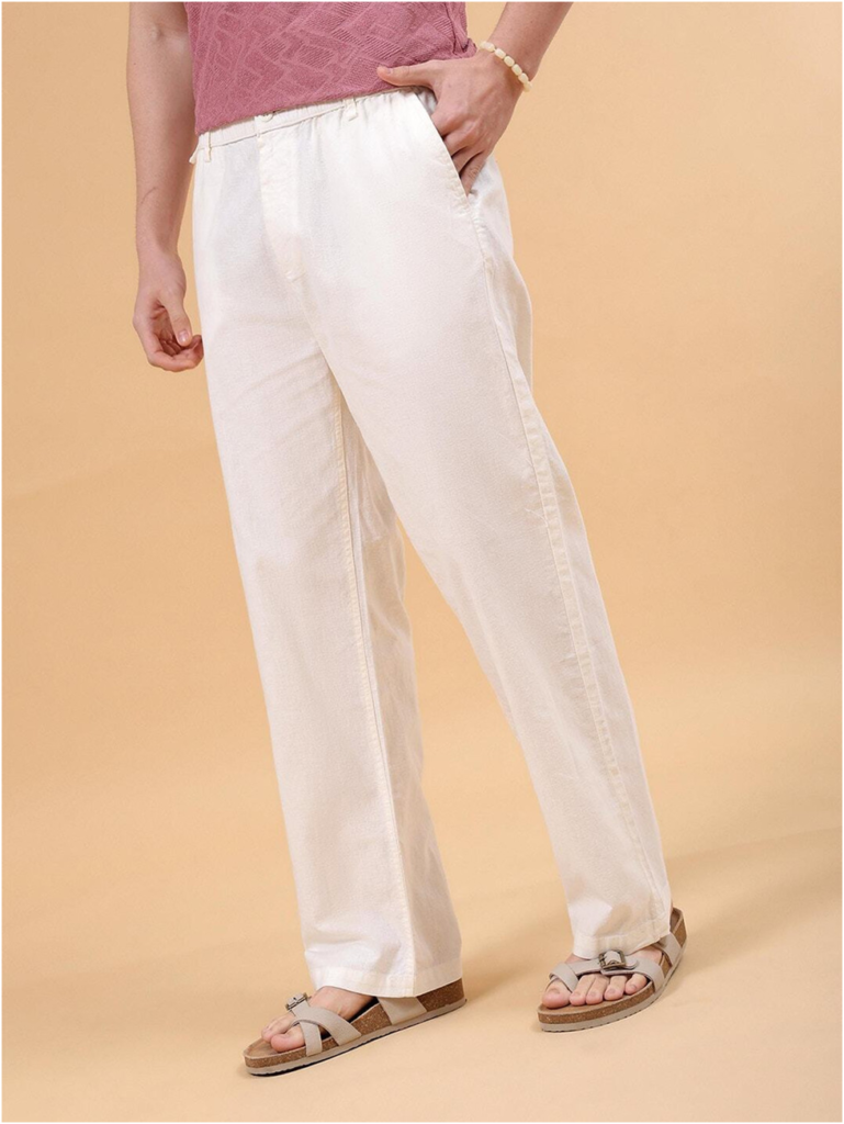Relaxed Fit Trousers for Men Under 1500